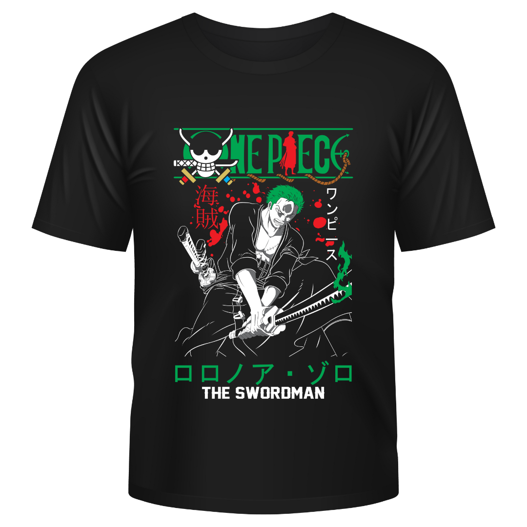 Roronoa Zoro "The Swordsman" Anime T-Shirt