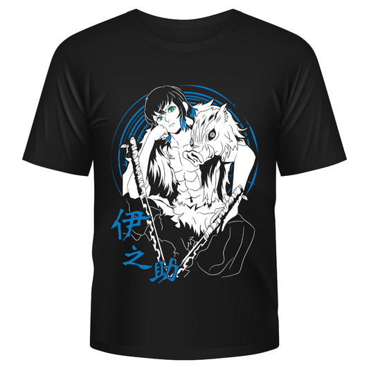 Inosuke Hashibira "Demon Slayer's Wild Boar" T-Shirt