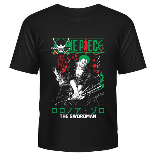 Roronoa Zoro "The Swordsman" Anime T-Shirt